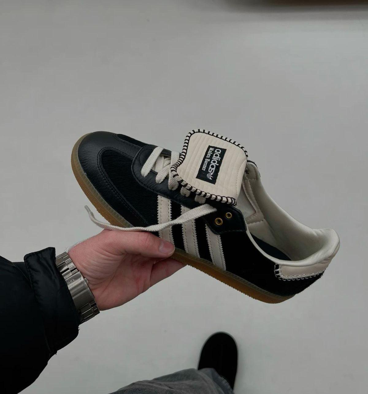ADIDAS WALES BONNER SAMBA PONY TONAL LOW TRAINERS - Image 4