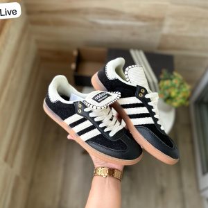 ADIDAS WALES BONNER SAMBA PONY TONAL LOW TRAINERS