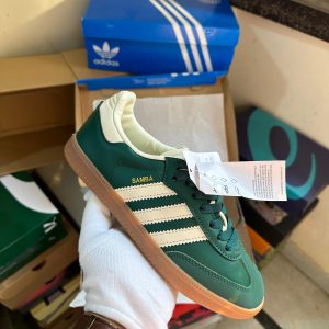 BUY ADIDAS SAMBA FIRST COPY COLLEGIATE GREEN UNISEX SHOES