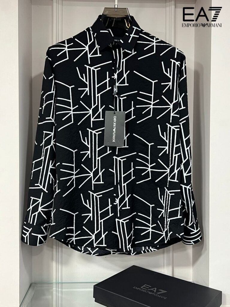 BUY FIRST COPY EMPORIO ARMANI PREMIUM ORIGINAL 2025 CHECK SHIRTS