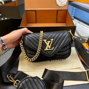 FIRST COPY Louis Vuitton Black Premium Gift Set Bag