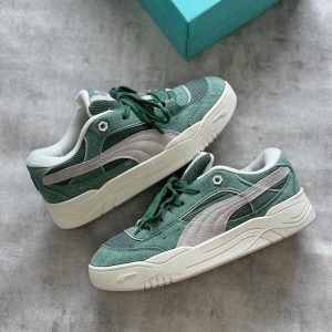 FIRST COPY Puma Suede 180 Grey Green – Retro Vibes