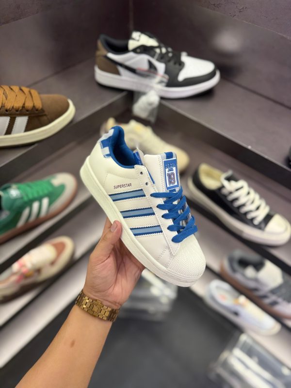 adidas gazelle silver green womens ADIDAS ORIGINALS SUPERSTAR PUZZLE First Copy Shoe main image 1