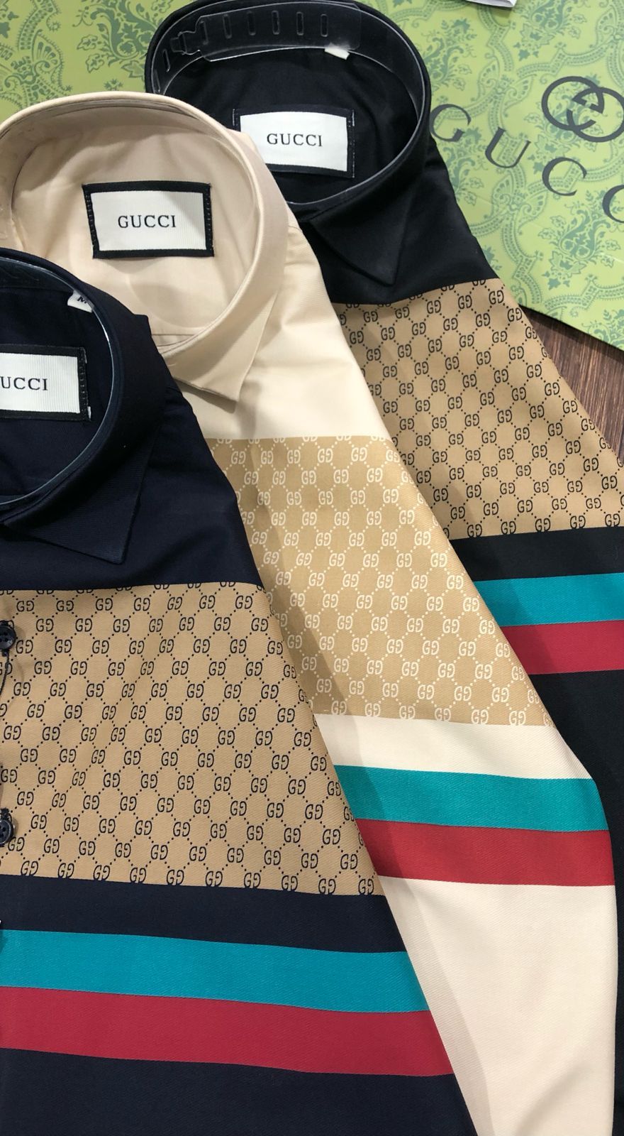 First Copy GUCCI Exclusive Cotton Shirts - Image 2