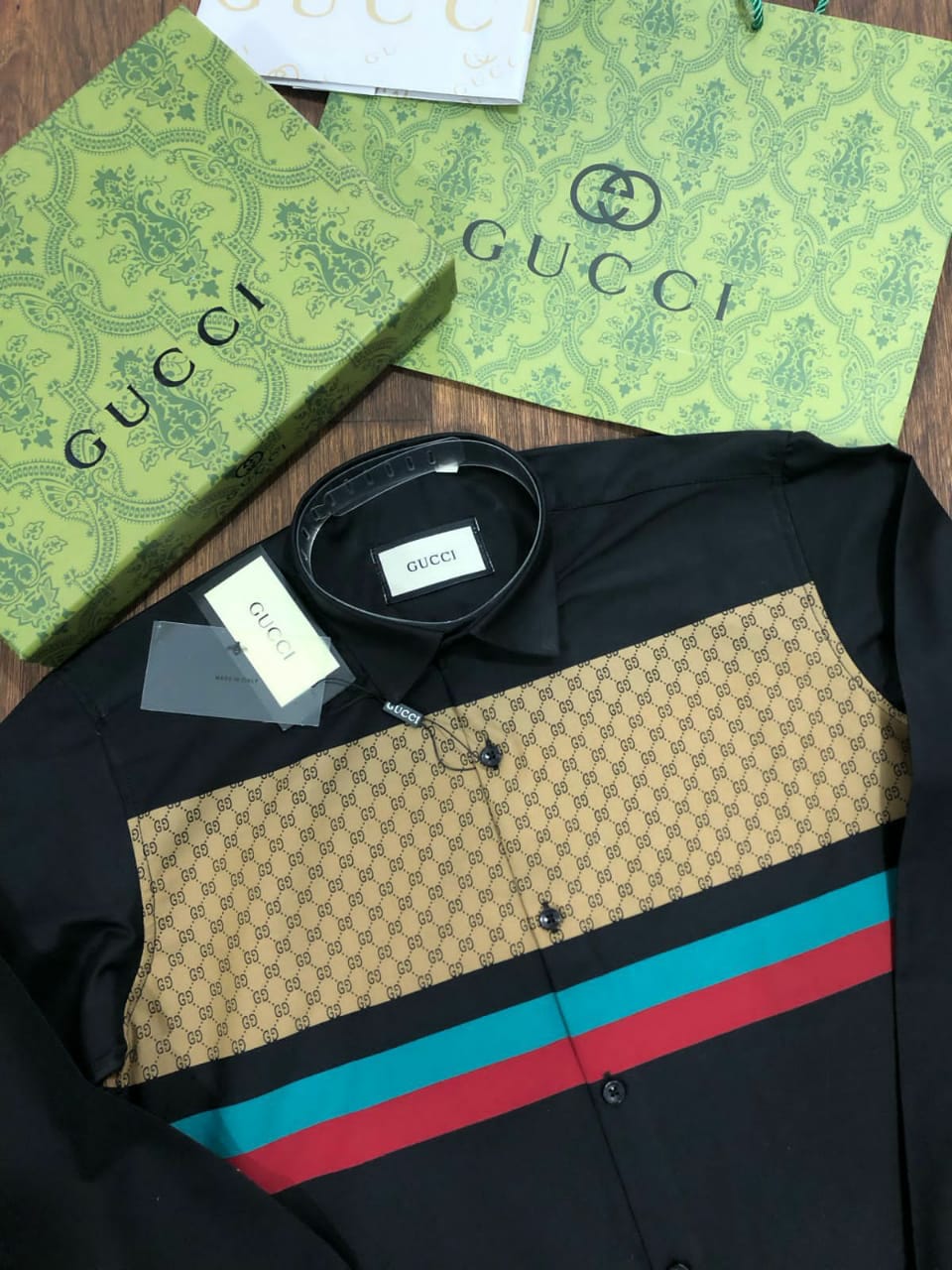 First Copy GUCCI Exclusive Cotton Shirts - Image 3