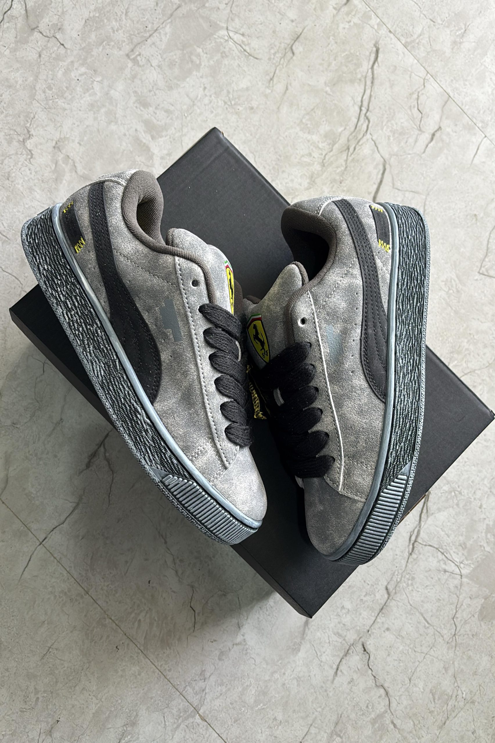 First Copy Puma Suede Ferrari Edition for Girls - Image 3
