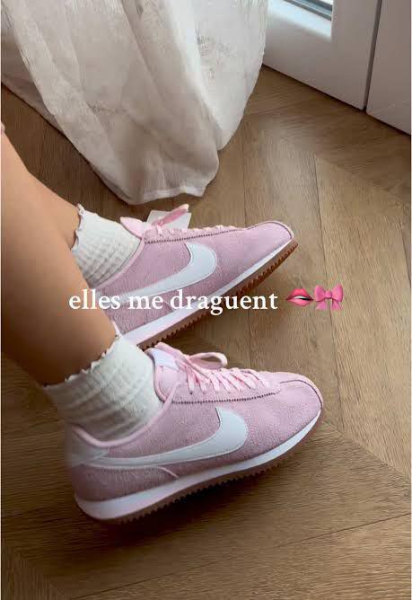 First Copy Nike Cortez Vintage Suede Pink Foam - Image 4