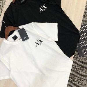 FIRST COPY ARMANI EXCLUSIVE COTTON LYCRA ROUND NECK