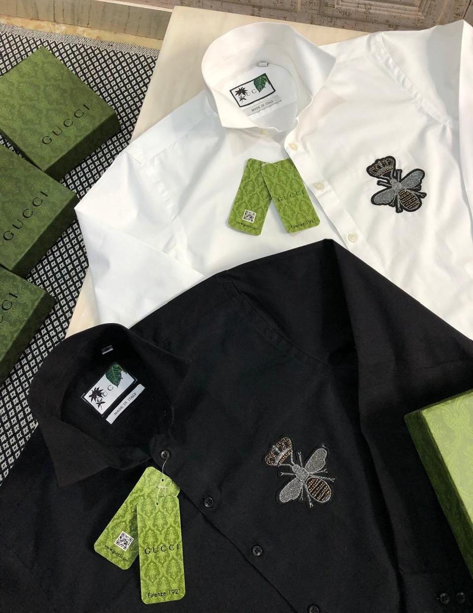 FIRST COPY GUCCI EXCLUSIVE COTTON SHIRTS - Image 4