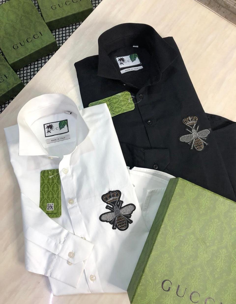 FIRST COPY GUCCI EXCLUSIVE COTTON SHIRTS - Image 2