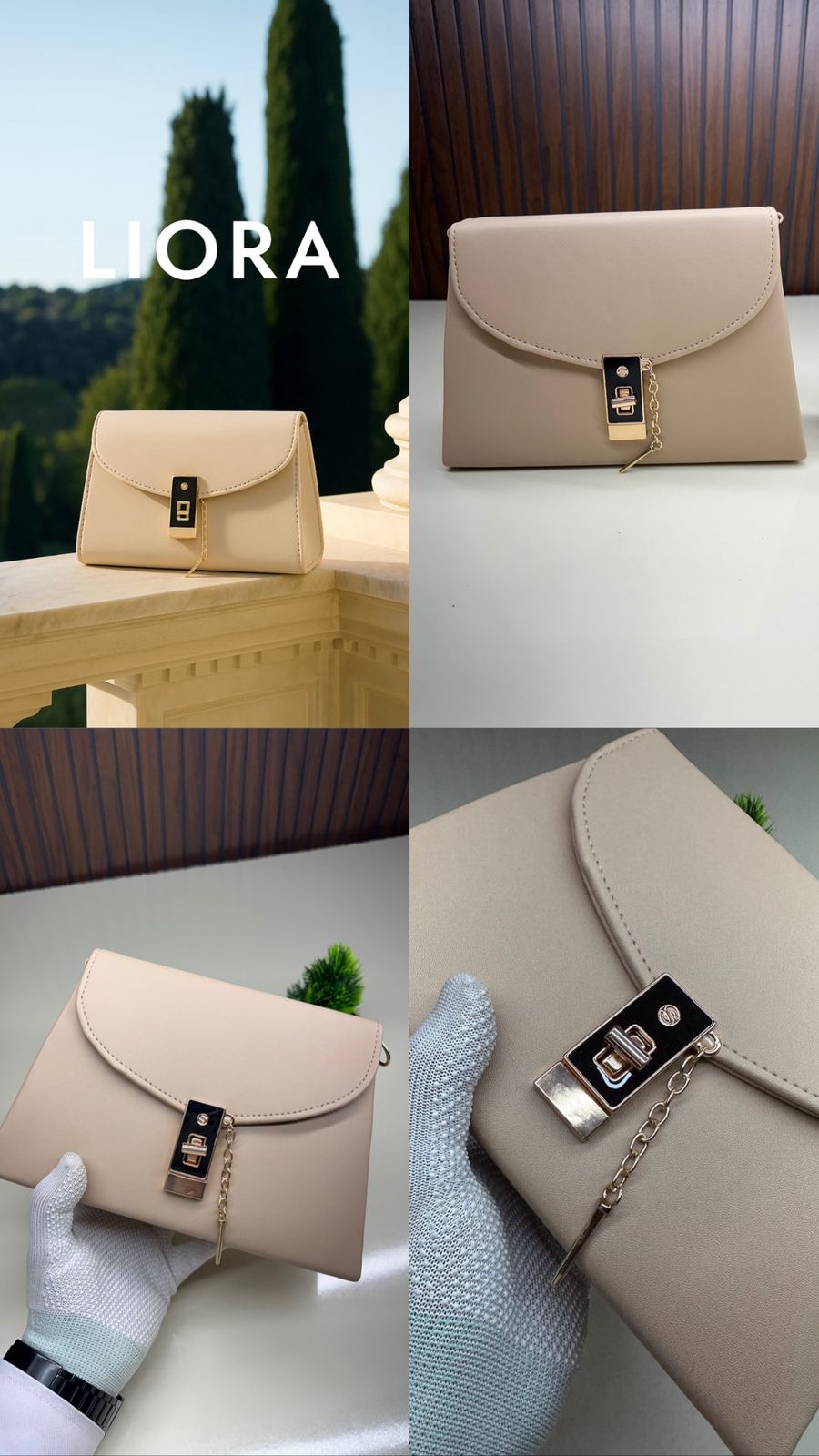 First Copy Cute Handbag With Shoulder Strap - Image 3