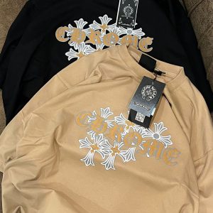 CHROME HEARTS Drop Shoulder T-Shirt – Bold Streetwear Aesthetic