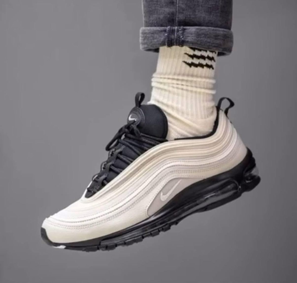 FIRST COPY Nike Air Max 97 Light Bone | Premium Replica Sneakers India - Image 4