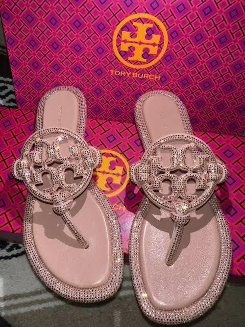 FIRST COPY Tory Burch Miller Knotted Pavé Flats