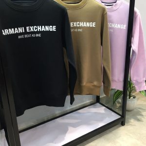 First Copy Armani Exclusive Cotton Fleece Sweatshirts for Men