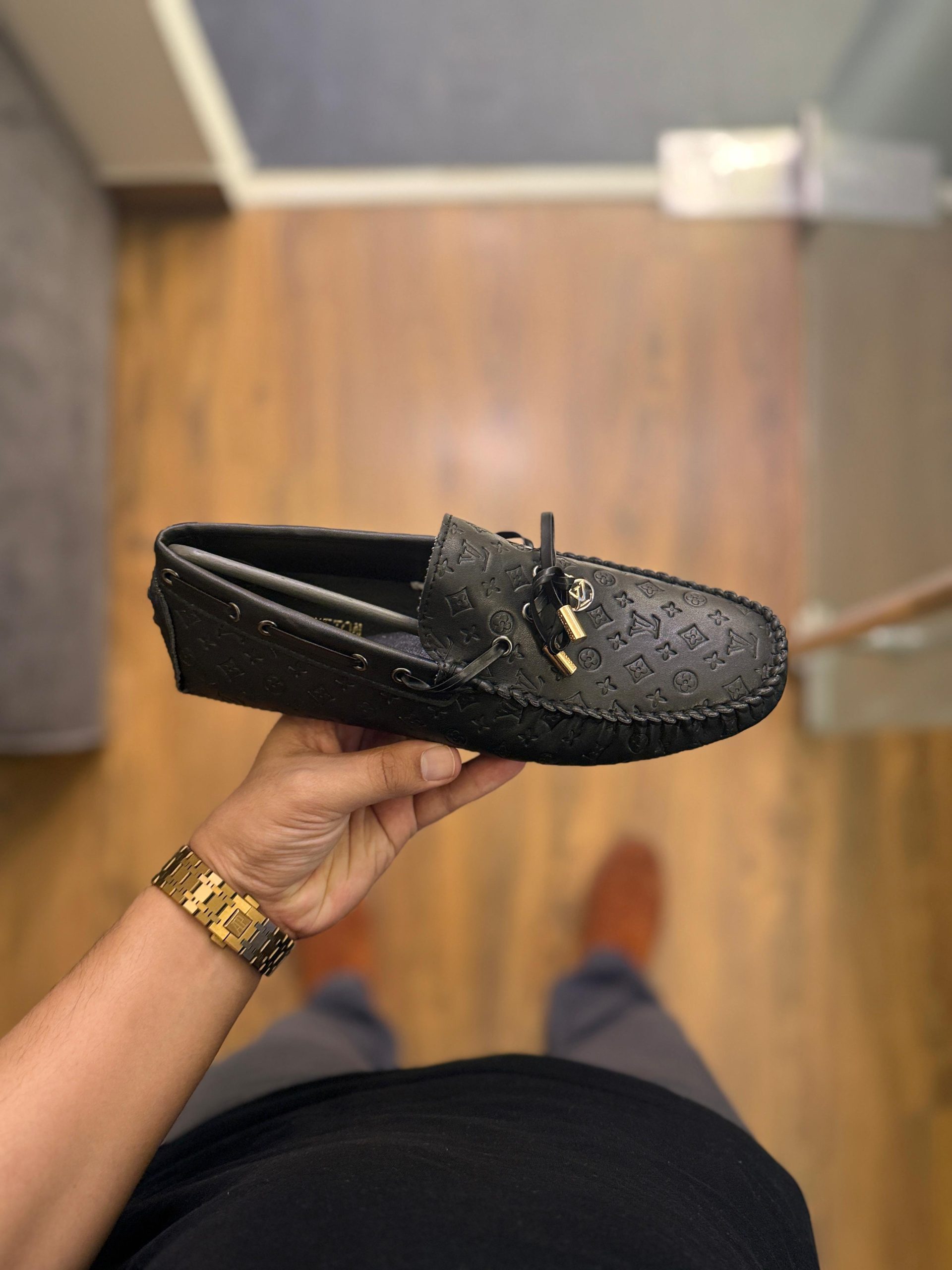 COPY - Casual Moccasins Mauro Navy Casual Loafers main image 2
