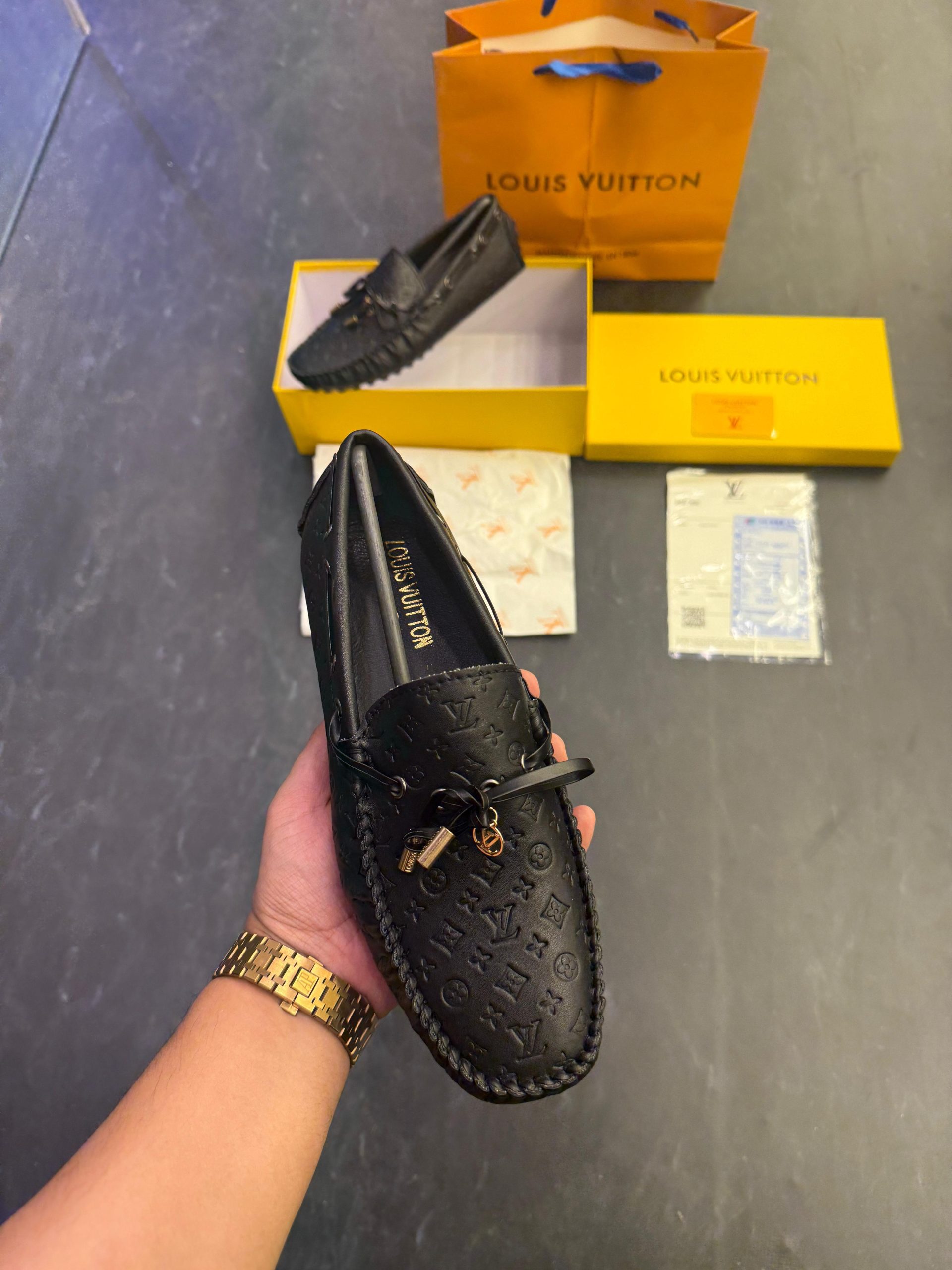 COPY - Casual Moccasins Mauro Navy Casual Loafers main image 4