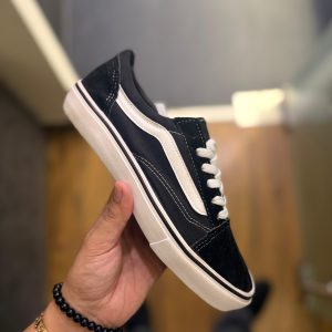 FIRST COPY VANS OLD SKOOL BLACK WHITE FOR MEN