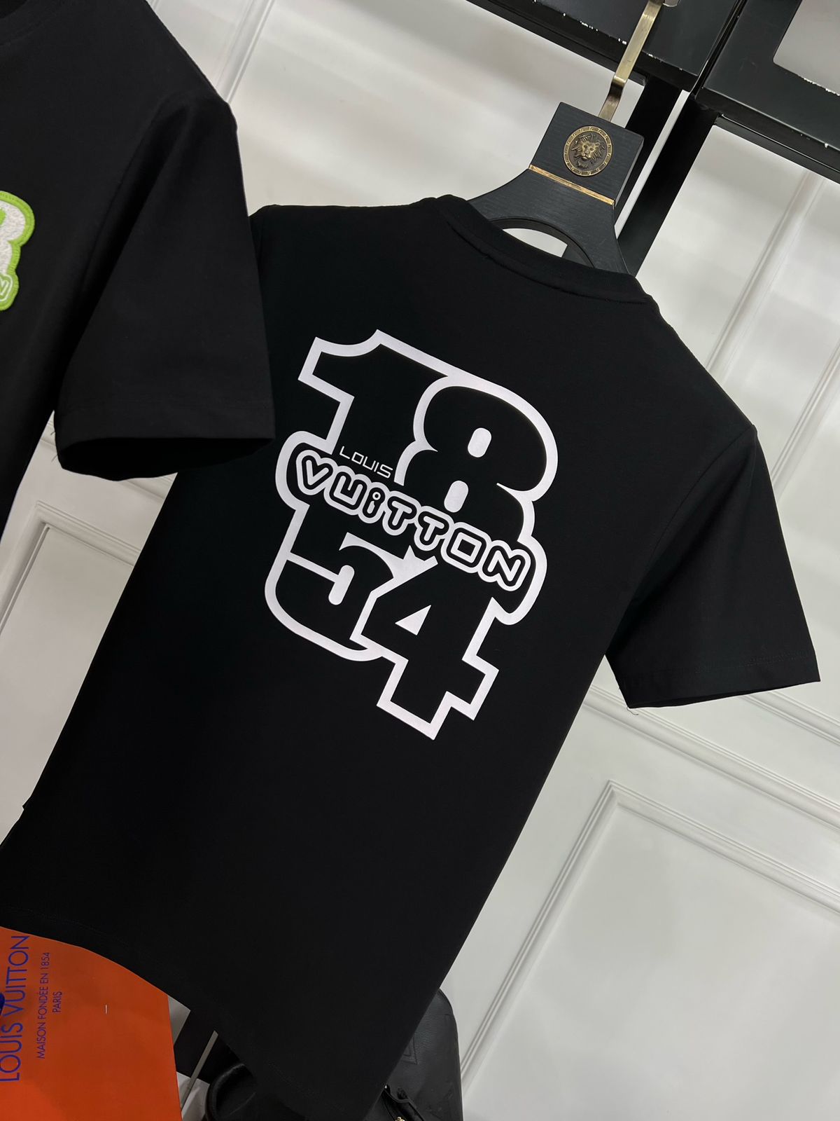 First Copy Louis Vuitton Exclusive Cotton Lycra Round Neck T-Shirt - Image 4