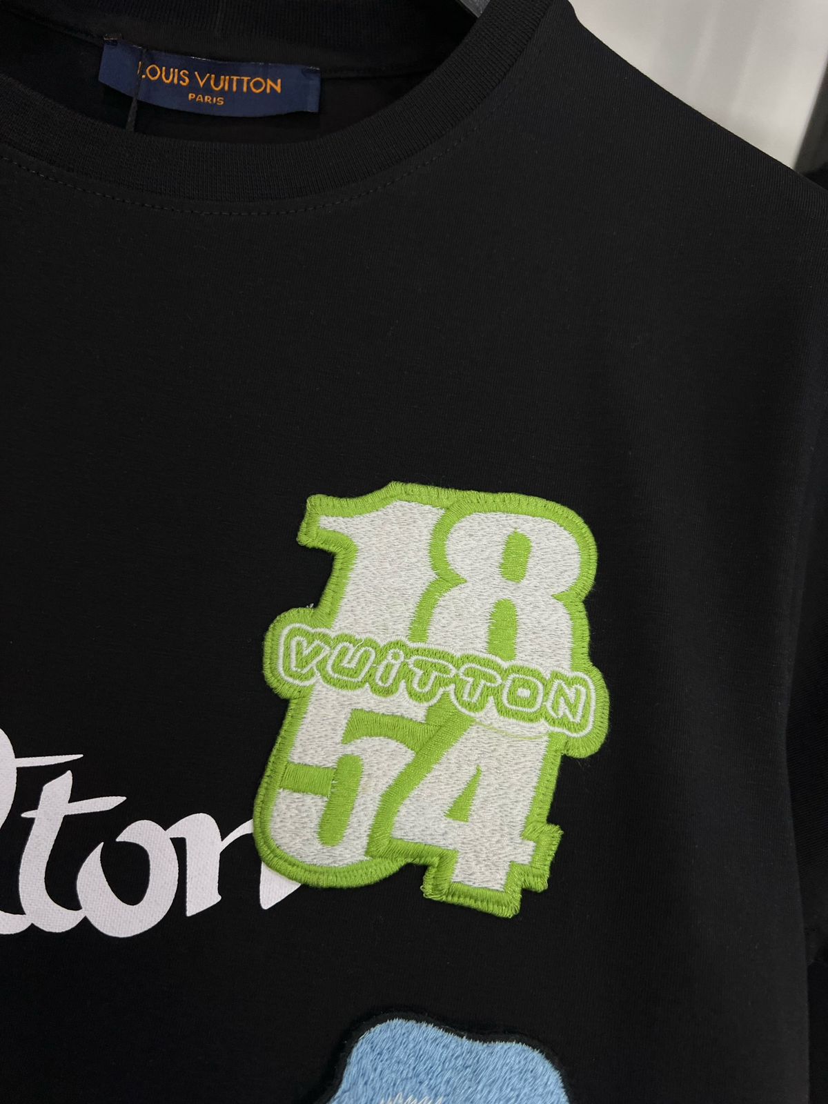 First Copy Louis Vuitton Exclusive Cotton Lycra Round Neck T-Shirt - Image 13