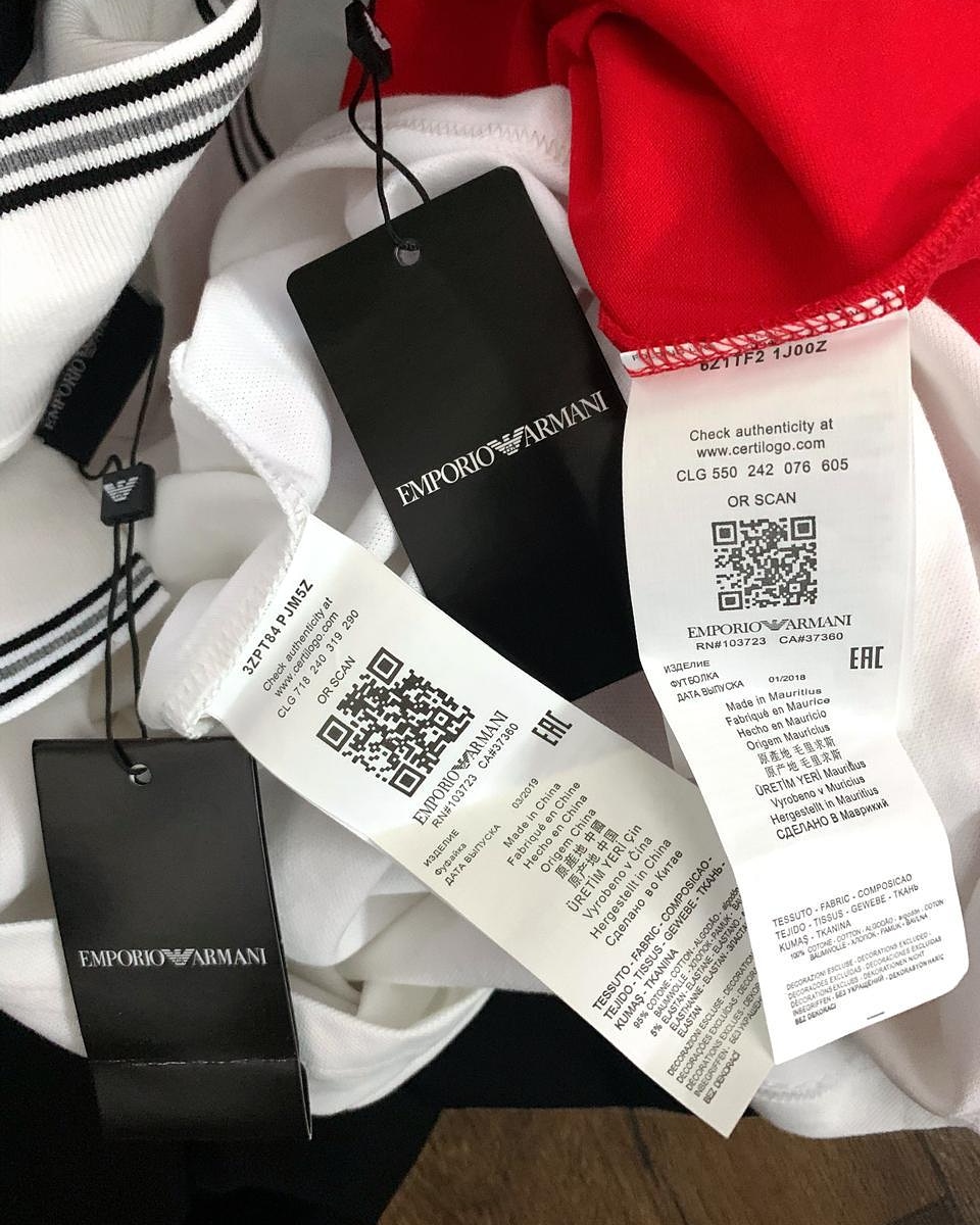 First Copy Armani Imported Lycra Polos for Men - Image 5