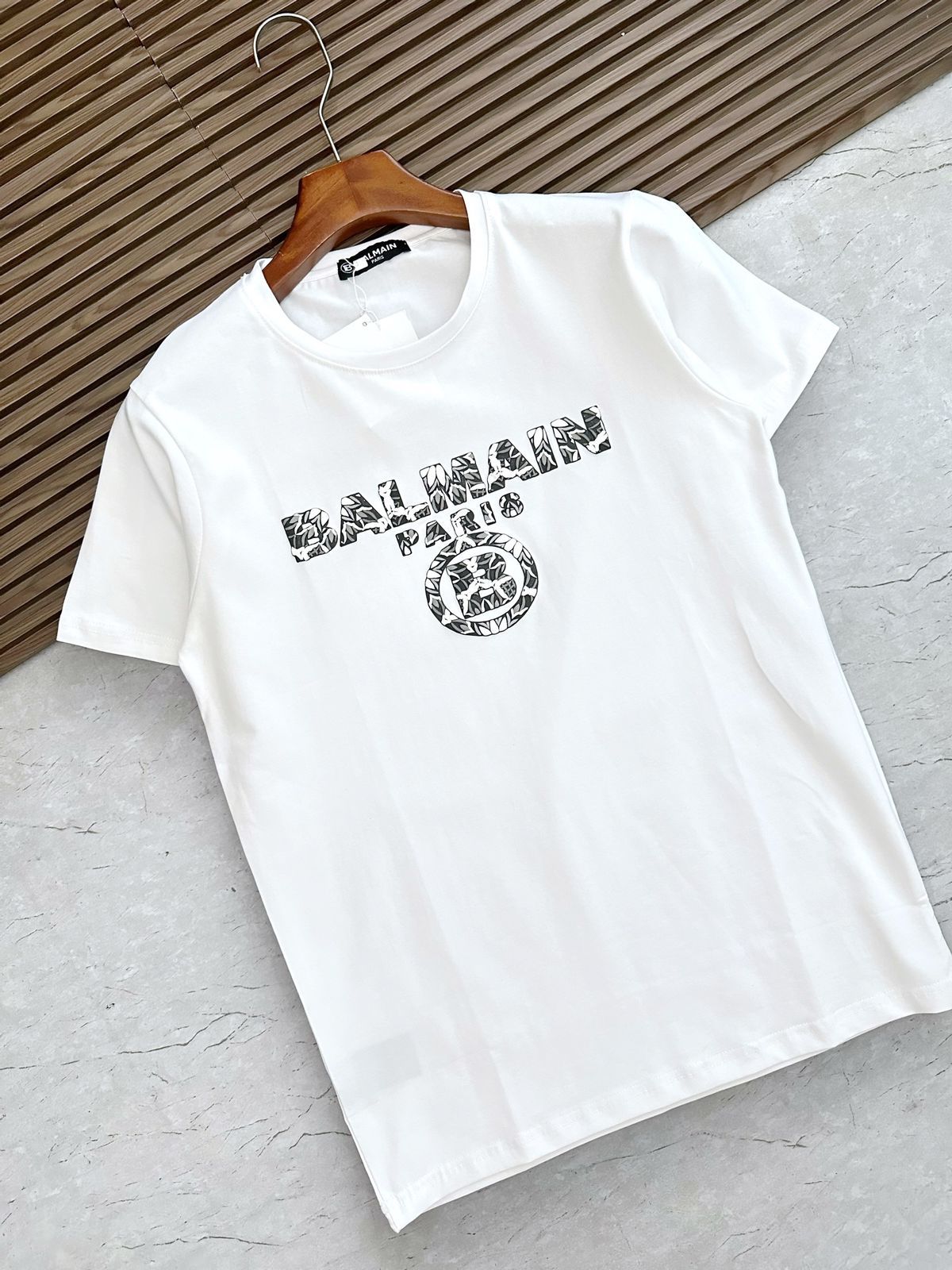 First Copy Balmain Paris Imported China Quality Exclusive Men’s T-Shirt - Image 4