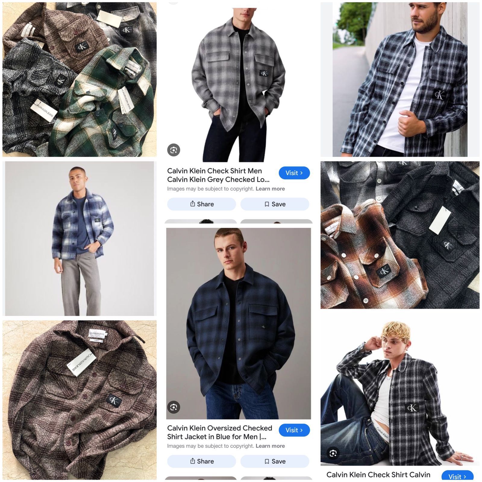 First Copy Calvin Klein Imported Heavy Shacket - Image 8
