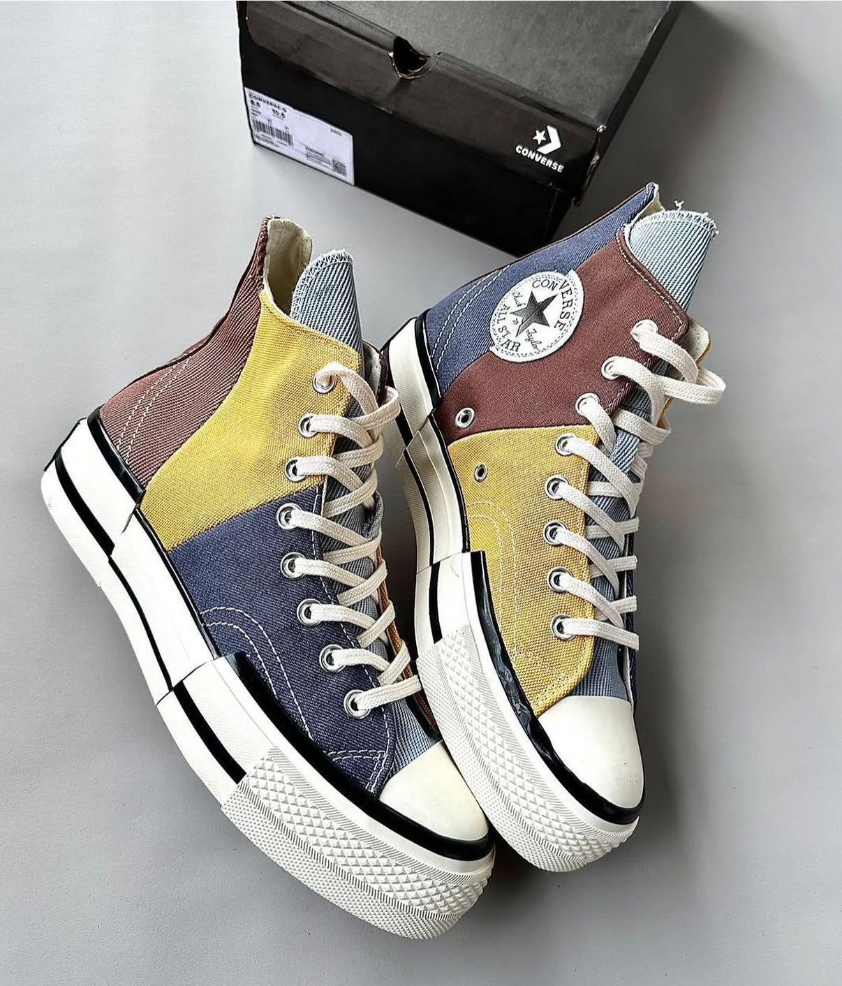 First Copy Converse Chuck Mid Plus Multi - Image 2