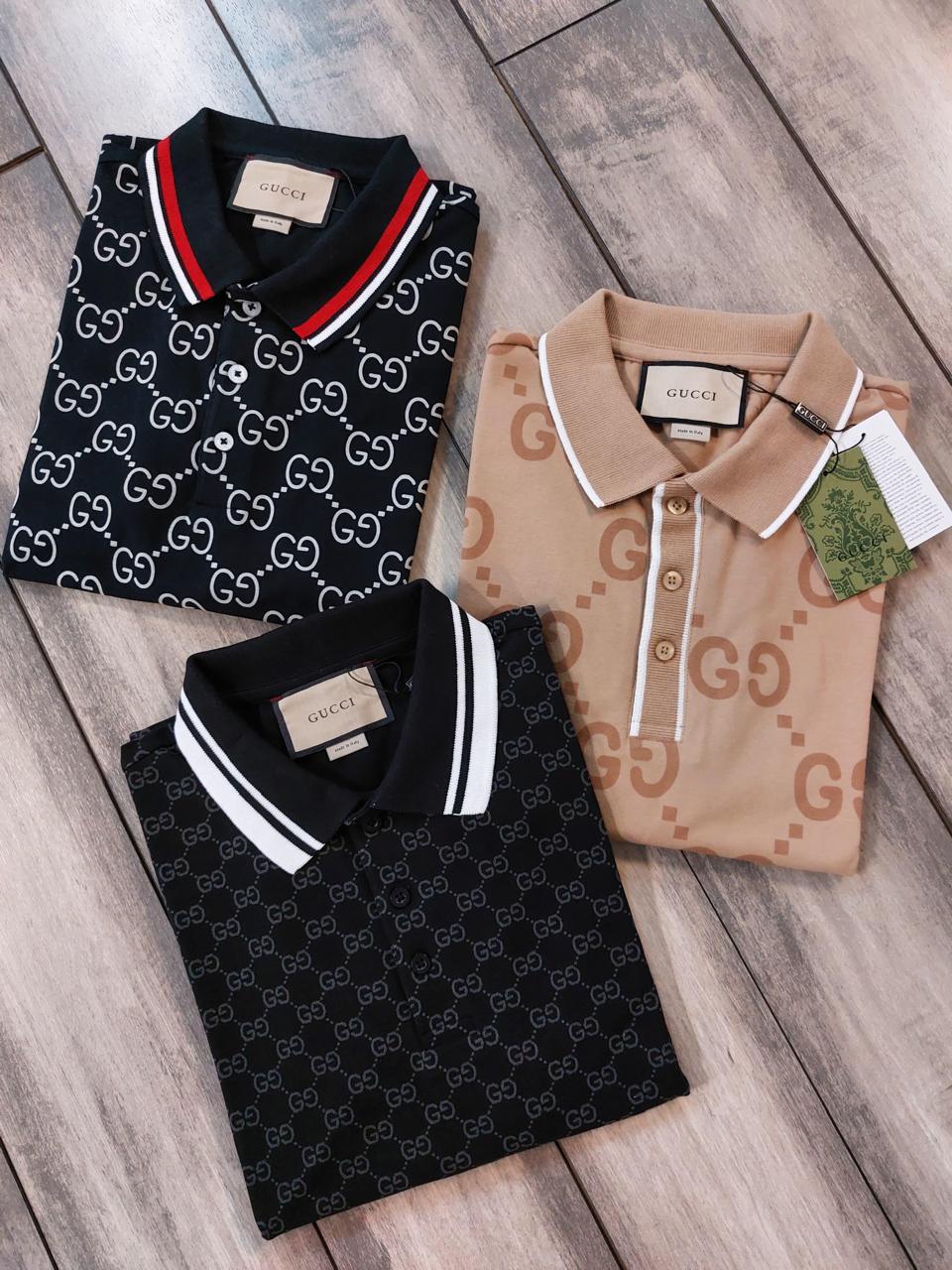 First Copy Gucci Imported Quality Exclusive Polo Tees for Men - Image 3