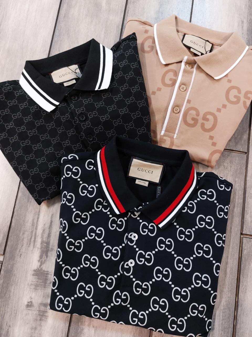 First Copy Gucci Imported Quality Exclusive Polo Tees for Men - Image 7