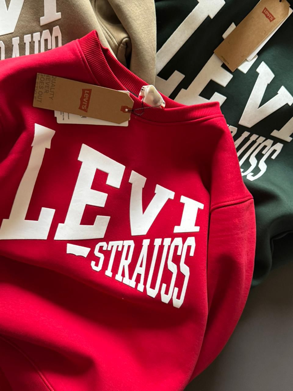 First Copy Levi’s Round Neck Sweatshirt for Men - Image 5