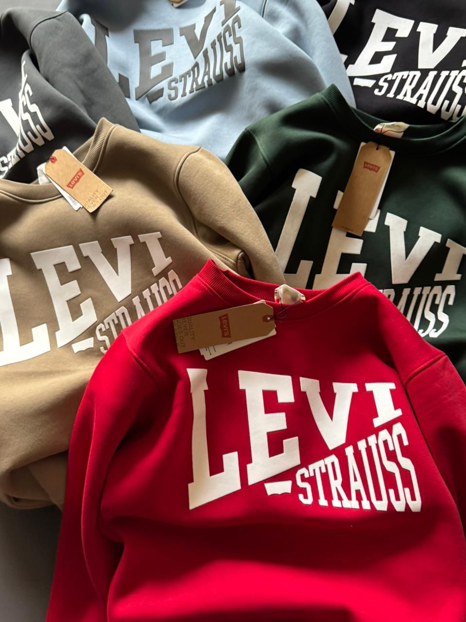 First Copy Levi’s Round Neck Sweatshirt for Men - Image 3