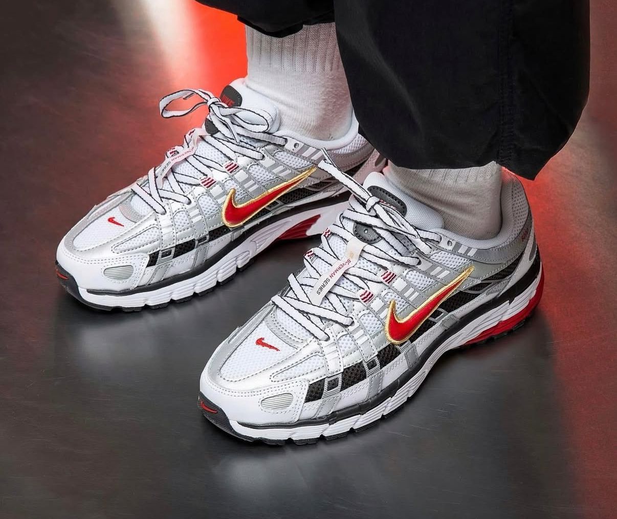 First Copy Nike P-6000 Trainer Metallic Red - Image 5