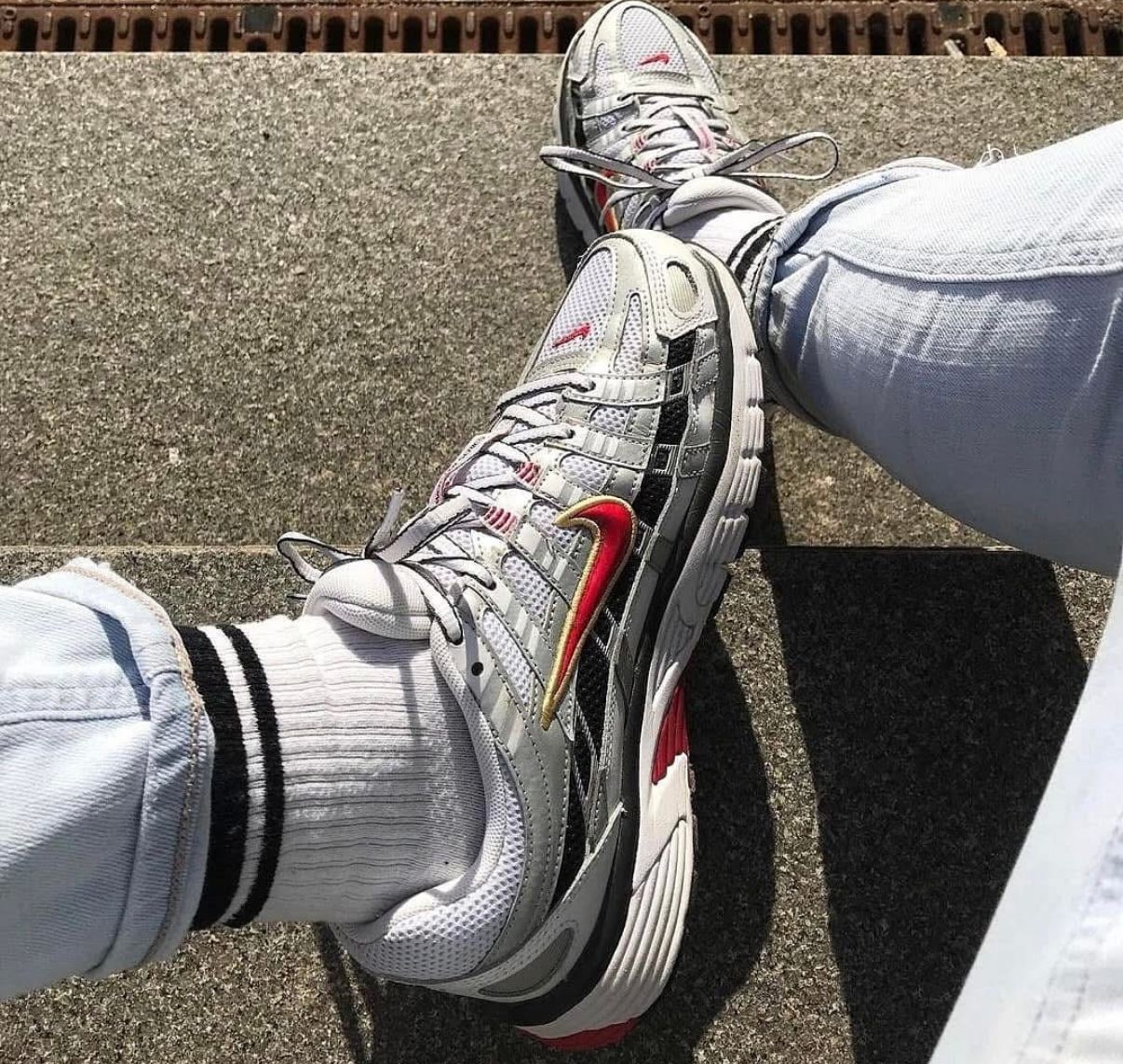 First Copy Nike P-6000 Trainer Metallic Red - Image 4