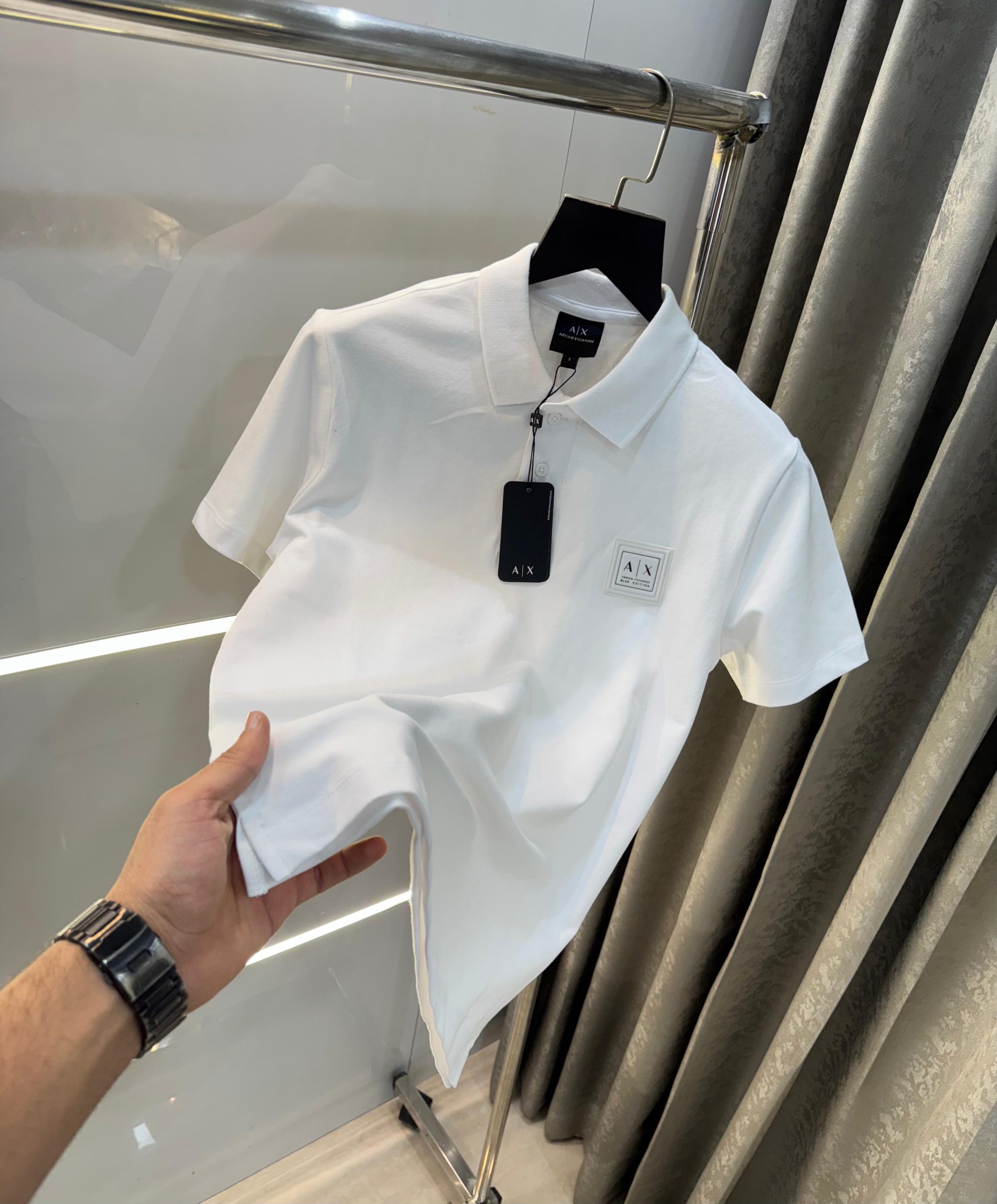 FIRST COPY Armani Exchange Imported Polo T-Shirts - Image 2
