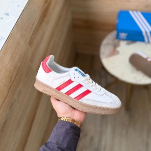 First Copy Adidas Originals Samba White Red XLG