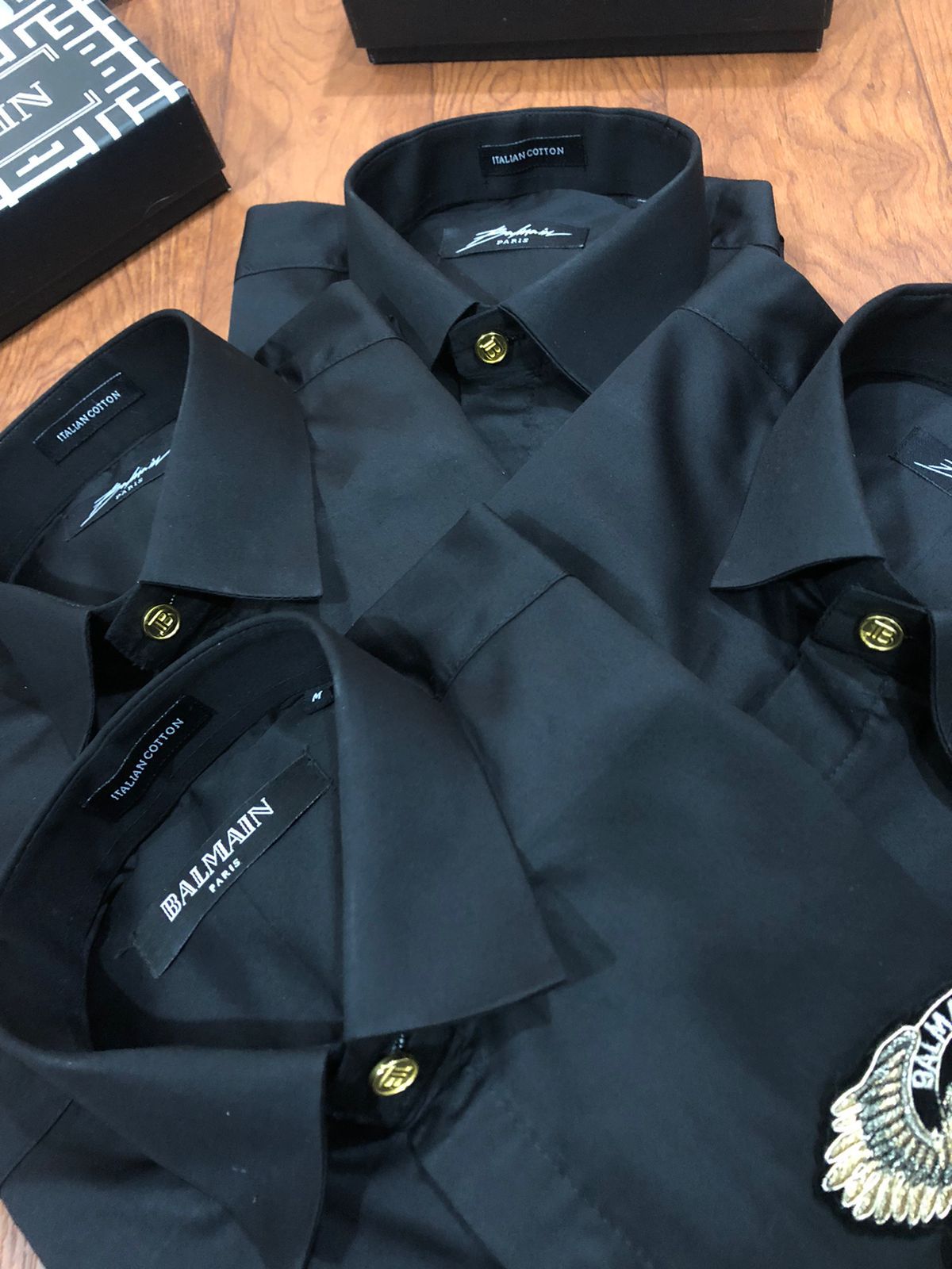 First Copy Balmain Paris Club Wear Shirts for Men - Image 4