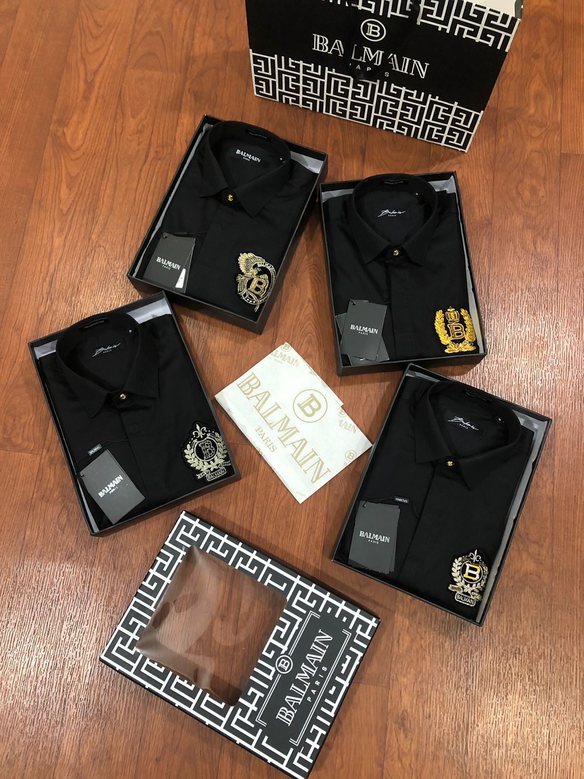 First Copy Balmain Paris Club Wear Shirts for Men - Image 2