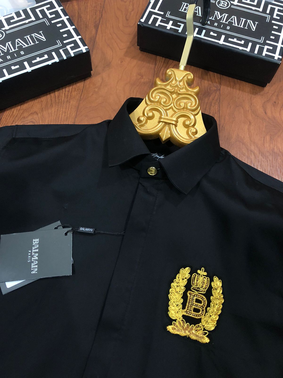 First Copy Balmain Paris Club Wear Shirts for Men - Image 9