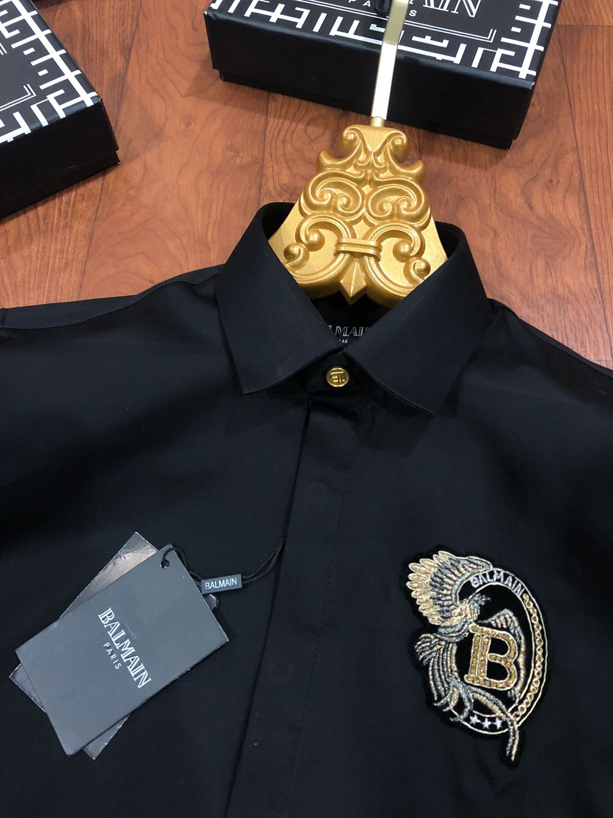 First Copy Balmain Paris Club Wear Shirts for Men - Image 8