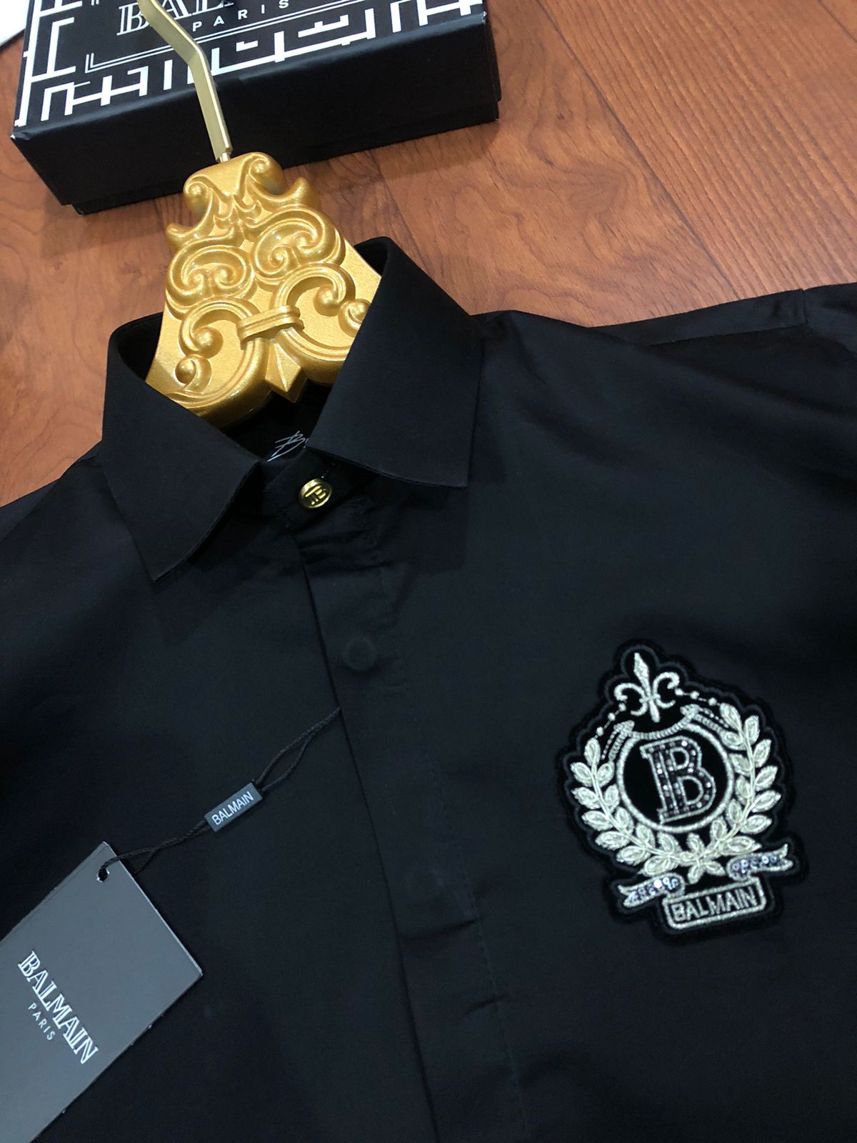 First Copy Balmain Paris Club Wear Shirts for Men - Image 7