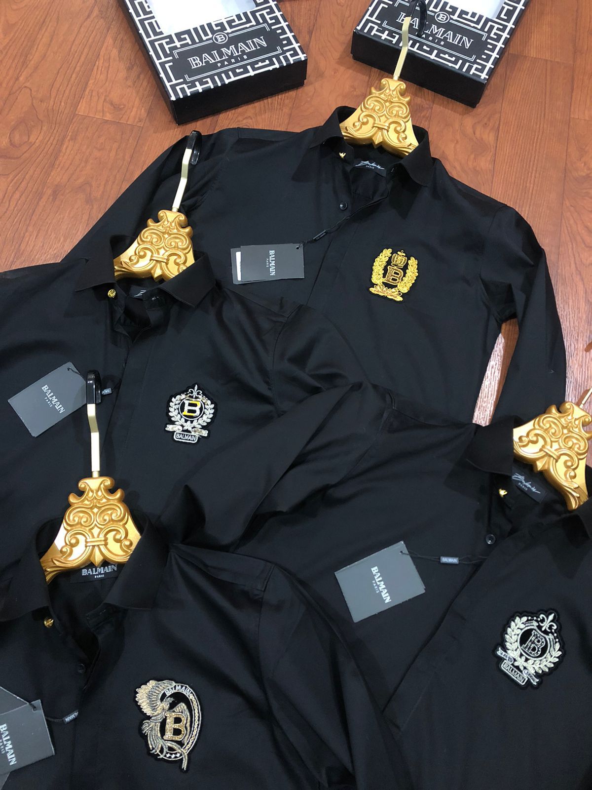 First Copy Balmain Paris Club Wear Shirts for Men - Image 6