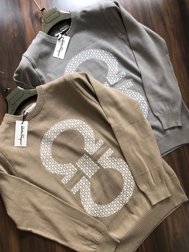 First Copy Ferragamo Imported Wool Sweaters - Image 9