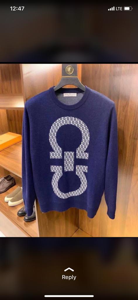 First Copy Ferragamo Imported Wool Sweaters - Image 3
