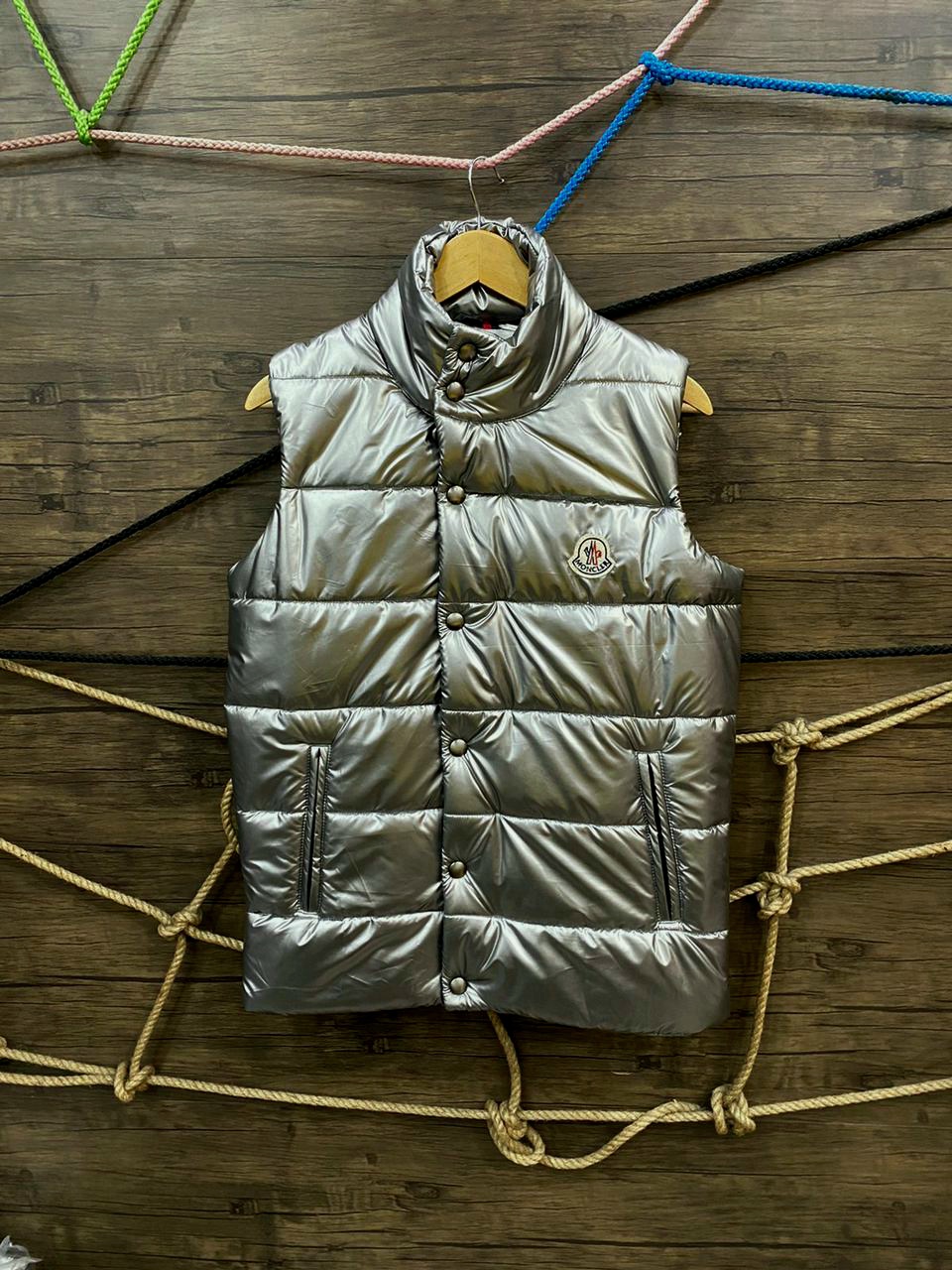 First Copy Moncler Imported Sleeveless Puffer Jackets - Image 2