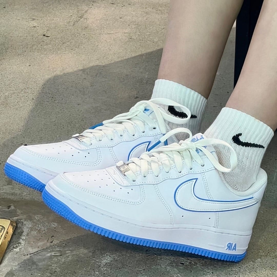 First Copy Nike Air Force "University Blue" - Image 3