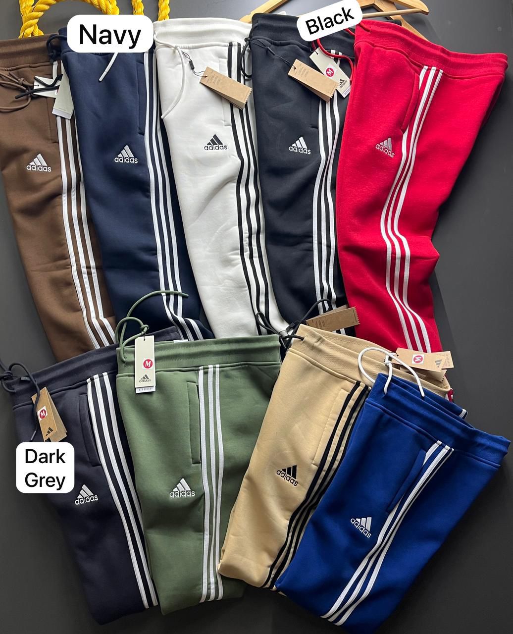 First Copy Adidas 3-Thread Premium Cotton T-Shirt for Men - Image 2