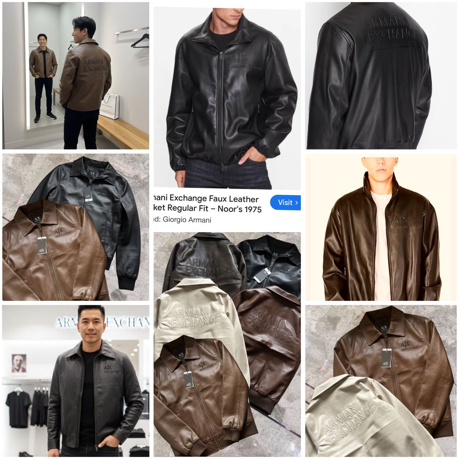 First Copy Armani Exchange High-End Jacket - Image 7