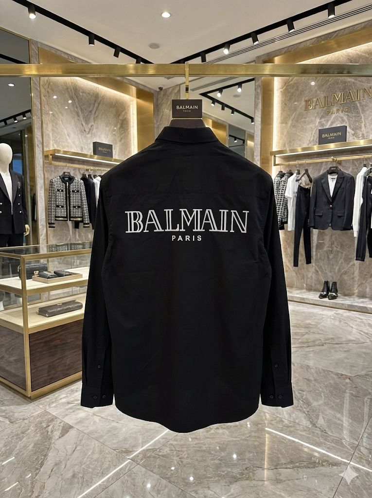 First Copy Burberry & Balmain Paris Original Cotton Lycra Premium Shirts - Image 10