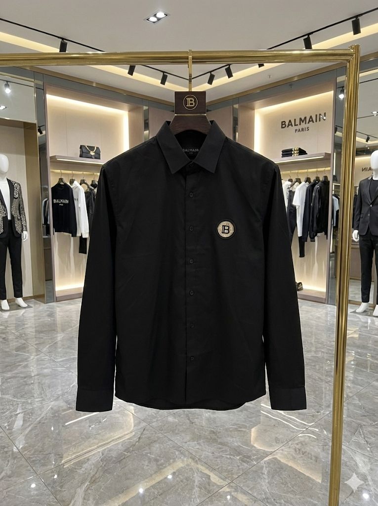 First Copy Burberry & Balmain Paris Original Cotton Lycra Premium Shirts - Image 8